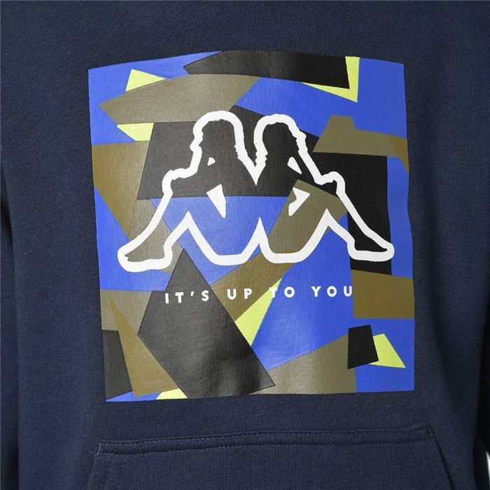 Sudadera con Capucha Niña Kappa Kappa Clot Azul oscuro