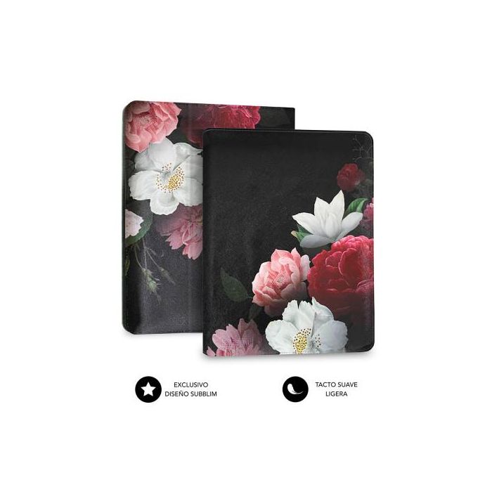Funda Subblim Trendy Case Rosas para Tablet de 11"/ Negra 3 Funda Subblim Trendy Case Rosas para Tablet de 11"/ Negra 3