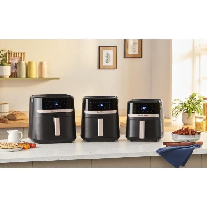Freidora sin aceite RUSSELL HOBBS SatisFry 27620-56 - Capacidad de 5,5 L - 9 programas de cocción - 1500 W 5 Freidora sin aceite RUSSELL HOBBS SatisFry 27620-56 - Capacidad de 5,5 L - 9 programas de cocción - 1500 W 5