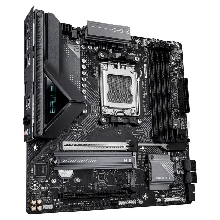 Gigabyte B850M Eagle WiFi6E Placa Base para AMD AM5 con Chipset B850, Factor de Forma mATX y Soporte para Memoria DDR5 2