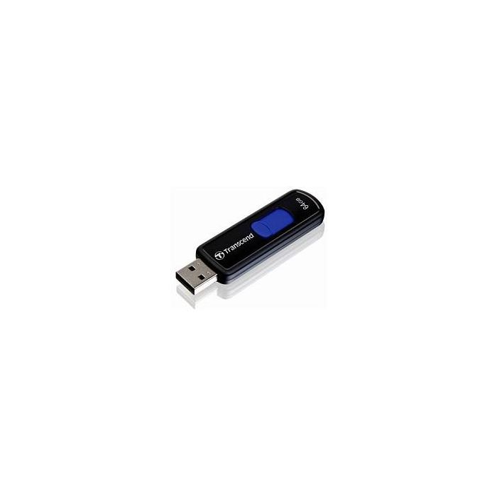 Transcend JetFlash 760 64GB USB 3.2 Gen 1 Negro Azul 1 Transcend JetFlash 760 64GB USB 3.2 Gen 1 Negro Azul 1
