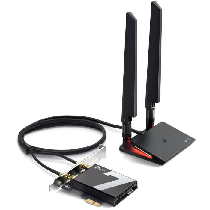 TP-Link Archer TBE550E Tarjeta de Red Wi-Fi 7 (802.11be) Tribanda PCI Express 9300 Mbit/s Inalámbrica para PC con Bluetooth 2