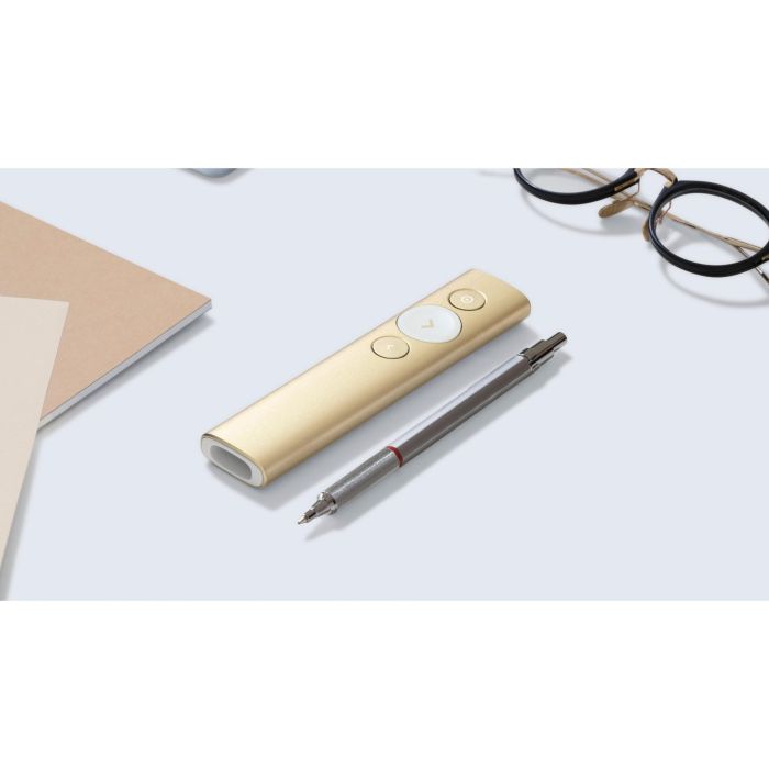 Logitech 910-004862 Mando a distancia universal inalámbrico Bluetooth, compatible con PC y portátil, color Oro 3