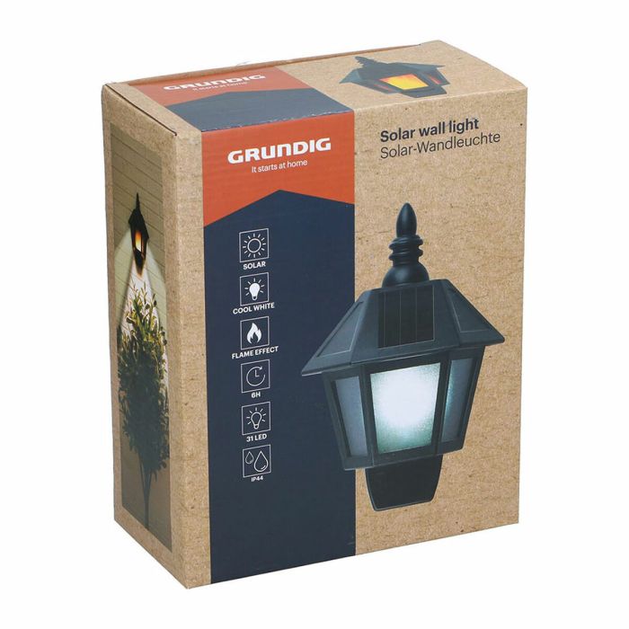 Aplique de Pared Grundig Negro Plástico 1