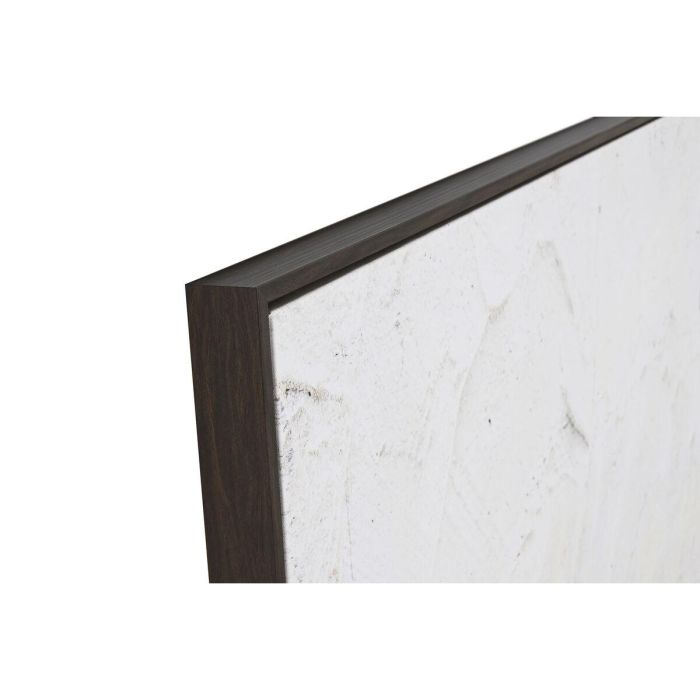 Lienzo Home ESPRIT Blanco Marrón Beige Abstracto Moderno 103 x 4,5 x 143 cm (2 Unidades) 3