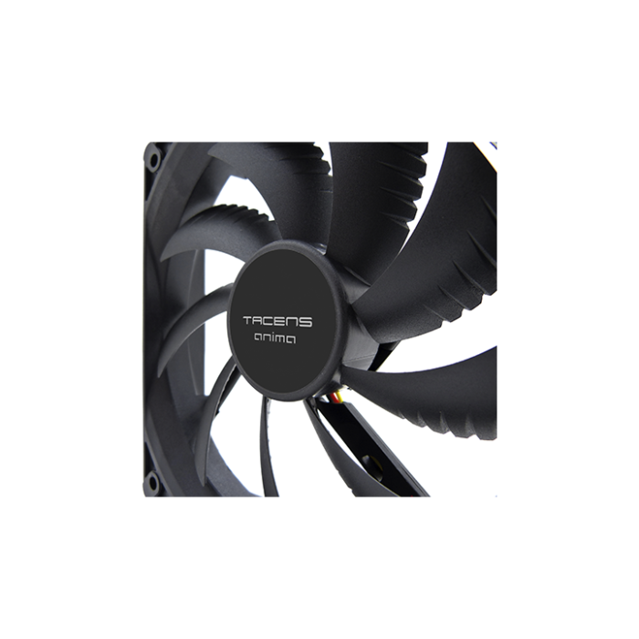 Tacens AF12X2 Ventilador de Caja 120mm (Pack 2) Ultra Silencioso 14 dB, Rodamiento Fluxus Bearing, Flujo de Aire Optimizado Air-Guide 3