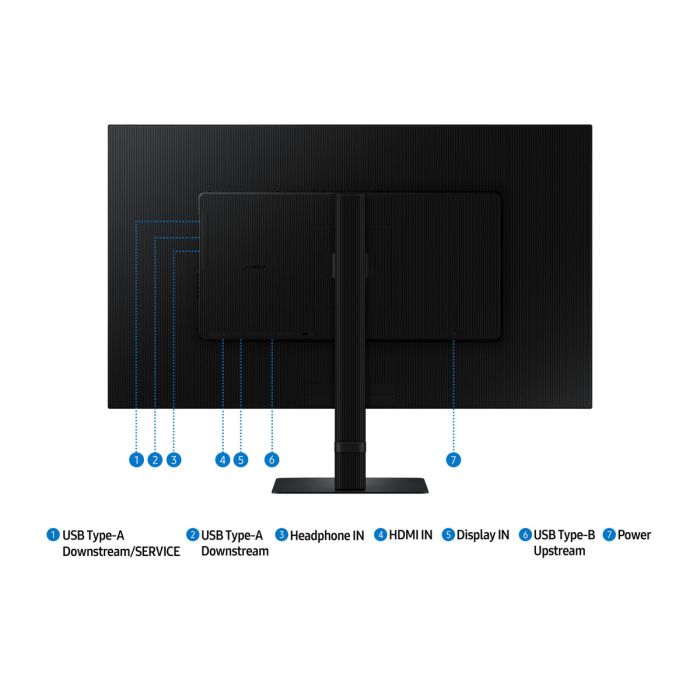 Monitor Gaming Samsung LS32D600EAUXEN Quad HD 32" 100 Hz 7