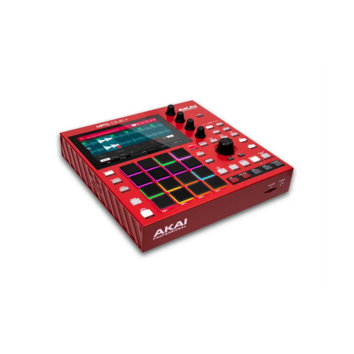 AKAIPRO Mpc-One Centro de Producción Musical con 37 Teclas, Pads RGB, Pantalla Táctil de 7", 32GB Interna, WLAN/Bluetooth y Conectividad DMX 1