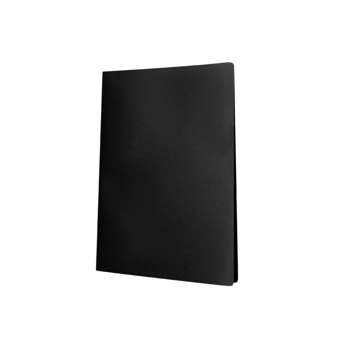 Liderpapel Carpeta Escaparate Polipropileno DIN A3 Negro Opaco con 40 Fundas 2