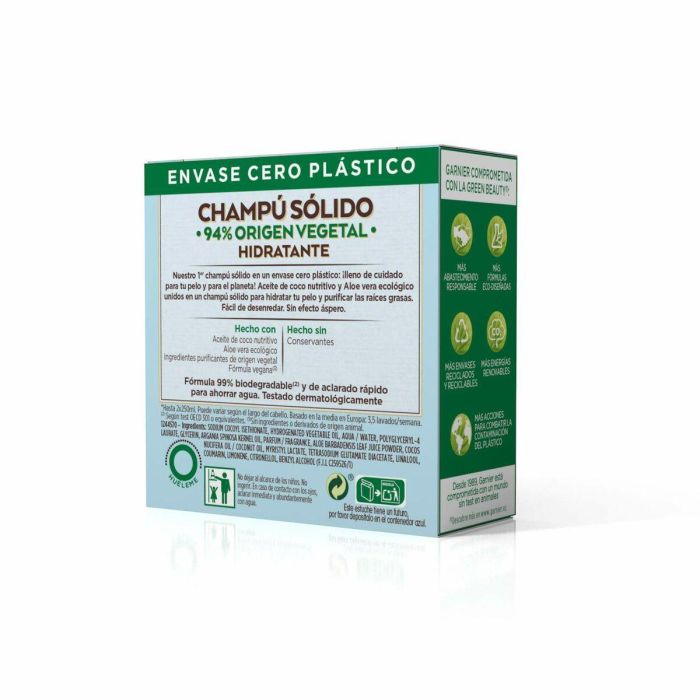 Garnier Original Remedies Champú Sólido Hidratante De Coco 1 Garnier Original Remedies Champú Sólido Hidratante De Coco 1