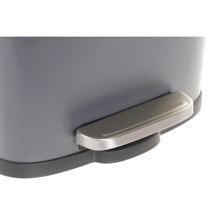 Papelera Basicos DKD Home Decor Gris Claro 18 x 29.5 x 21 cm 1 Papelera Basicos DKD Home Decor Gris Claro 18 x 29.5 x 21 cm 1