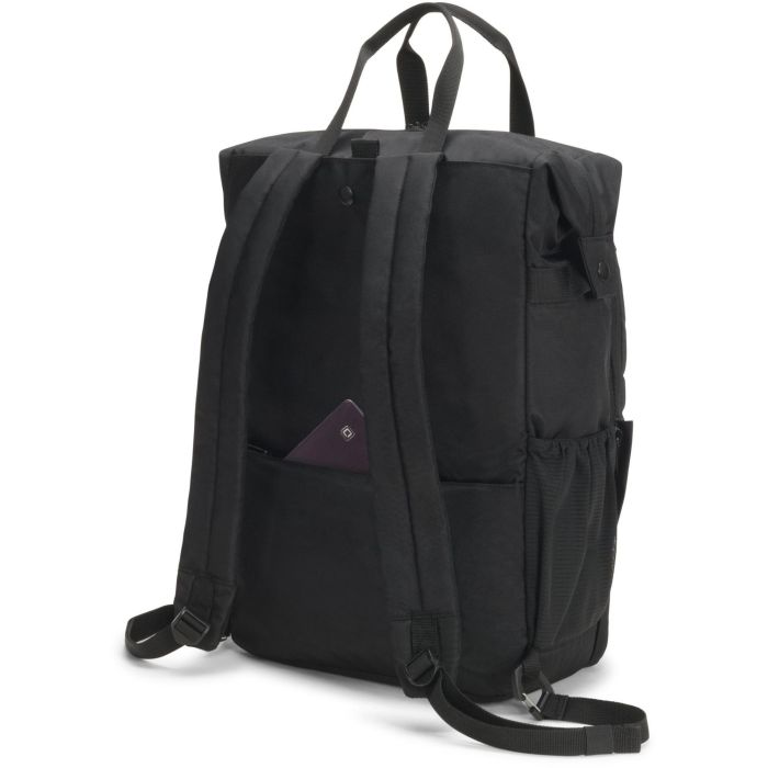 DICOTA Eco Backpack Dual GO Mochila para Portátil 13-15.6" Negro de PET Reciclado con Compartimento para Tablet y Bolsillo Frontal 1 DICOTA Eco Backpack Dual GO Mochila para Portátil 13-15.6" Negro de PET Reciclado con Compartimento para Tablet y Bolsillo Frontal 1