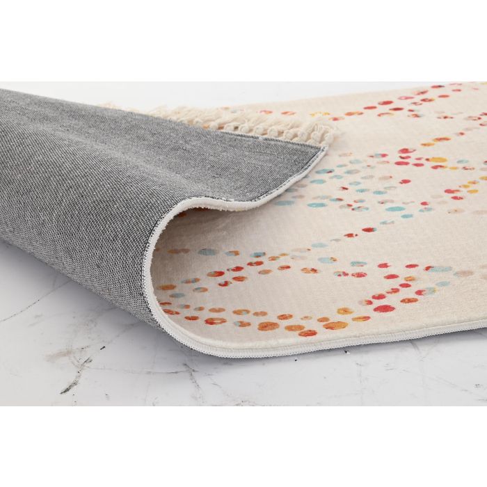 DKD Home Decor Alfombra Multicolor Polyester Rombos 240 x 60 x 0.7 cm 4