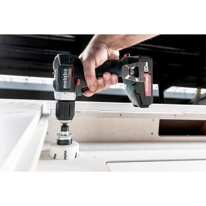 Taladro atornillador inalámbrico sin escobillas 18V 55Nm portabrocas 13mm + 2 baterías 2Ah + cargador + Metabox145 - METABO - BS 18 L BL 1 Taladro atornillador inalámbrico sin escobillas 18V 55Nm portabrocas 13mm + 2 baterías 2Ah + cargador + Metabox145 - METABO - BS 18 L BL 1