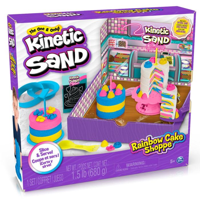 Set Rainbow Cake Shoppe Kinetic Sand 1 Set Rainbow Cake Shoppe Kinetic Sand 1