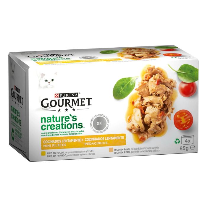 Purina Gourmet Nature Chicken Caja 12x4x85 gr