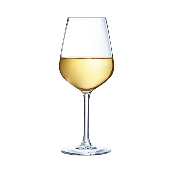 Arcoroc Copas de Vino Vidrio Vina Juliette 30 cL - Juego de 6 Copas Transparentes y Duraderas para Vino Blanco y Tinto 1