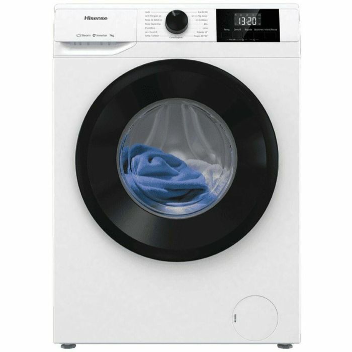 Lavadora Hisense WF1G7021BW 60 cm 1200 rpm 7 kg Lavadora Hisense WF1G7021BW 60 cm 1200 rpm 7 kg