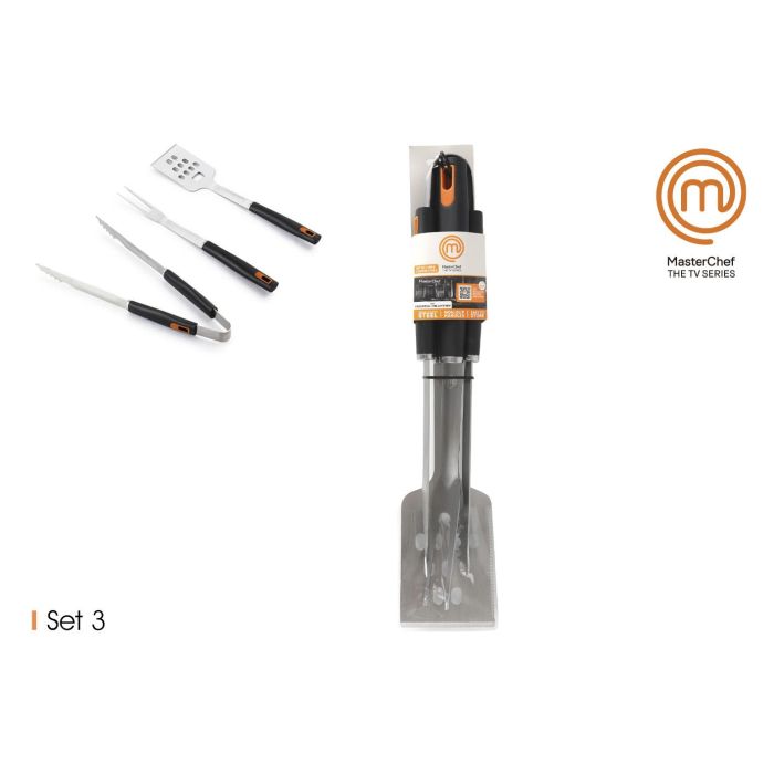 Masterchef Set de 3 Utensilios para Barbacoa (12 Cajas)