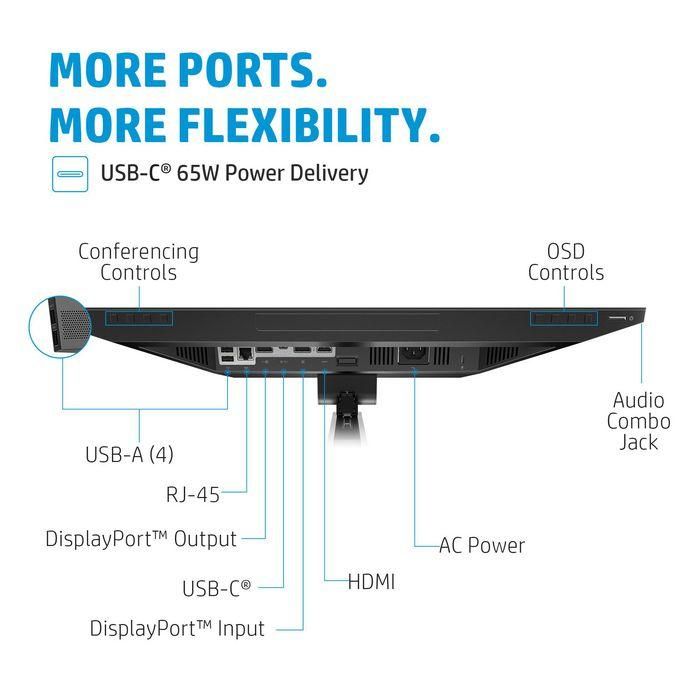 HP 60.5cm (23.8") Full HD 1920 x 1080 Edge LED IPS, 16:9, 300cd/m², 16.7M, 5ms, 178°/178°, 1000:1 9 HP 60.5cm (23.8") Full HD 1920 x 1080 Edge LED IPS, 16:9, 300cd/m², 16.7M, 5ms, 178°/178°, 1000:1 9