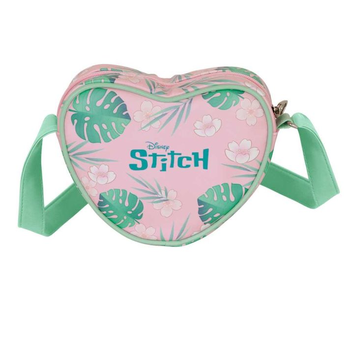 Bolso Corazón Casual Hug Disney Lilo y Stitch Rosa 2