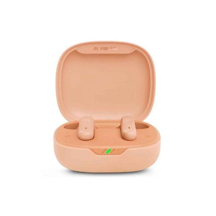 Auriculares Inalámbricos con Estuche de Carga JBL Vibe Flex Beige 0 Auriculares Inalámbricos con Estuche de Carga JBL Vibe Flex Beige 0