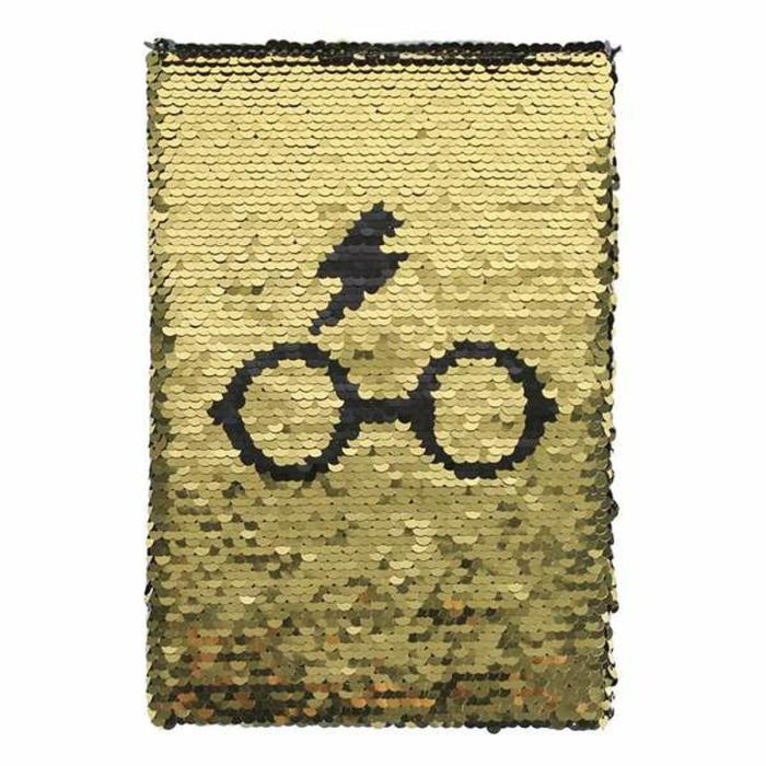 Cuaderno premium lentejuelas harry potter 3 Cuaderno premium lentejuelas harry potter 3
