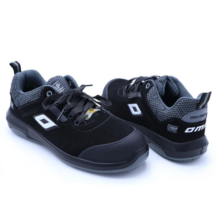 OMP Meccanica OMPS90024401 Zapatillas Seguridad S3 SRC ESD Pro Urban sin Metales Ligeras Antideslizantes Negro Gris Talla 44 OMP Meccanica OMPS90024401 Zapatillas Seguridad S3 SRC ESD Pro Urban sin Metales Ligeras Antideslizantes Negro Gris Talla 44