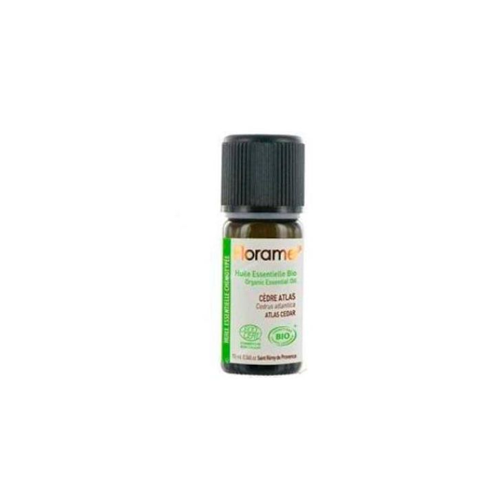 FLORAME Aceite Esencial Cedro Bio 10ml, Purificante, Calmante y Regenerador, Madera Cedrus Atlantica