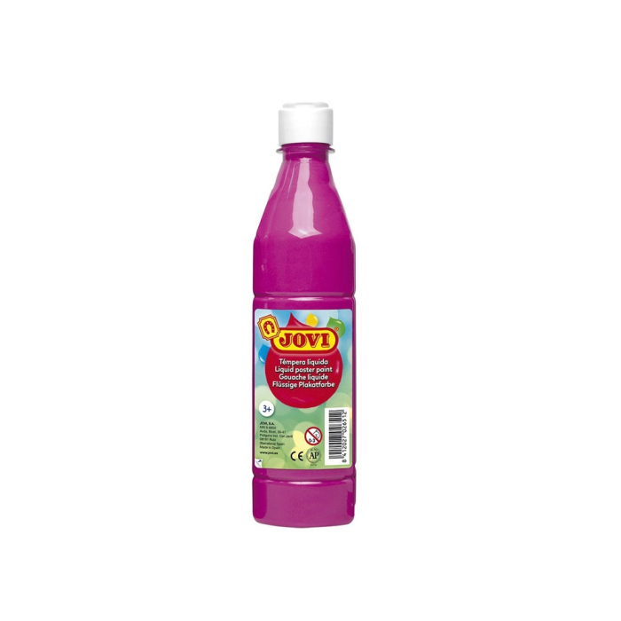 Jovi Témpera Líquida School Magenta Botella 500 mL 1
