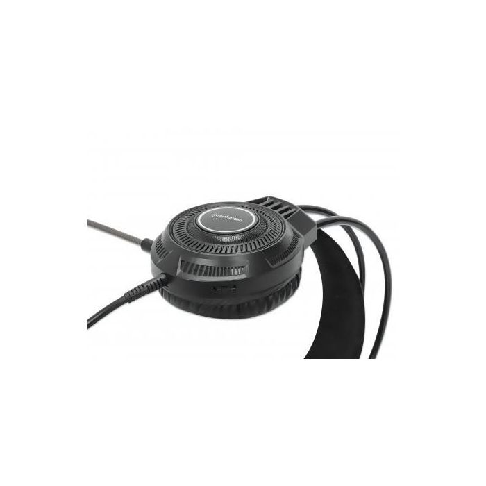 MANHATTAN RGB LED Over-Ear USB Gaming-Headset Kabelgebunden 5