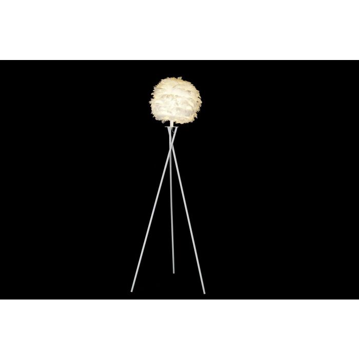 Lampara Pie Glam DKD Home Decor Blanco 40 x 150 x 40 cm 1 Lampara Pie Glam DKD Home Decor Blanco 40 x 150 x 40 cm 1