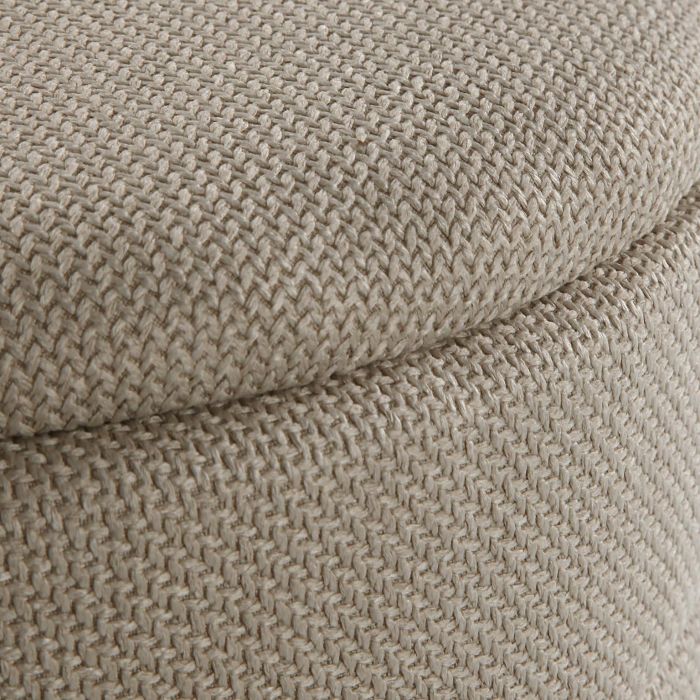 Puff Con Almacenamiento Beige Versa 44X40CM 3 Puff Con Almacenamiento Beige Versa 44X40CM 3
