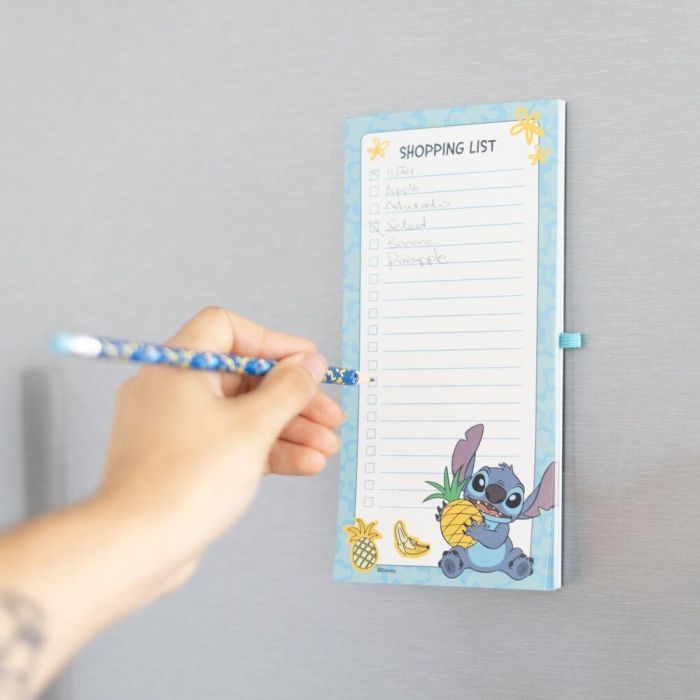 Bloc notas magnetico Stitch Disney 4