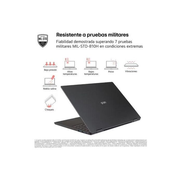 Portátil LG Gram 14ZD90T-G.AX78B Intel Core Ultra 7-255H/ 16GB/ 1TB SSD/ 14"/ Sin Sistema Operativo 1 Portátil LG Gram 14ZD90T-G.AX78B Intel Core Ultra 7-255H/ 16GB/ 1TB SSD/ 14"/ Sin Sistema Operativo 1