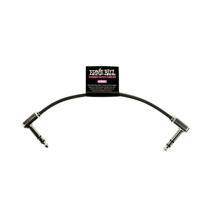 Cable Eb Patch Flat Ribbon Trs 6" Negro 2 Cable Eb Patch Flat Ribbon Trs 6" Negro 2