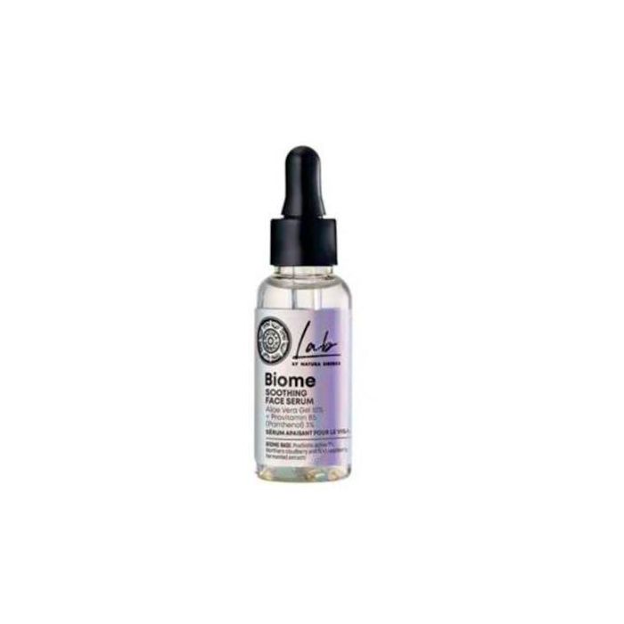 NATURA SIBERICA Biome Serum Facial Calmante 30ml – Repara y Renueva Piel Sensible con Postbiótico y Frambuesa Silvestre