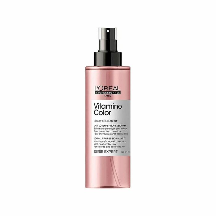 L'Oreal Vitamino Color 10 en 1 Spray Perfeccionador 190ml - Brillo, Suavidad y Protección para Cabello Coloreado L'Oreal Vitamino Color 10 en 1 Spray Perfeccionador 190ml - Brillo, Suavidad y Protección para Cabello Coloreado