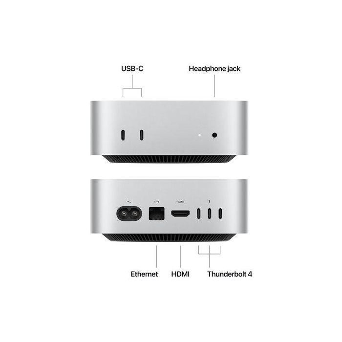 Ordenador Apple Mac Mini Silver M4 2