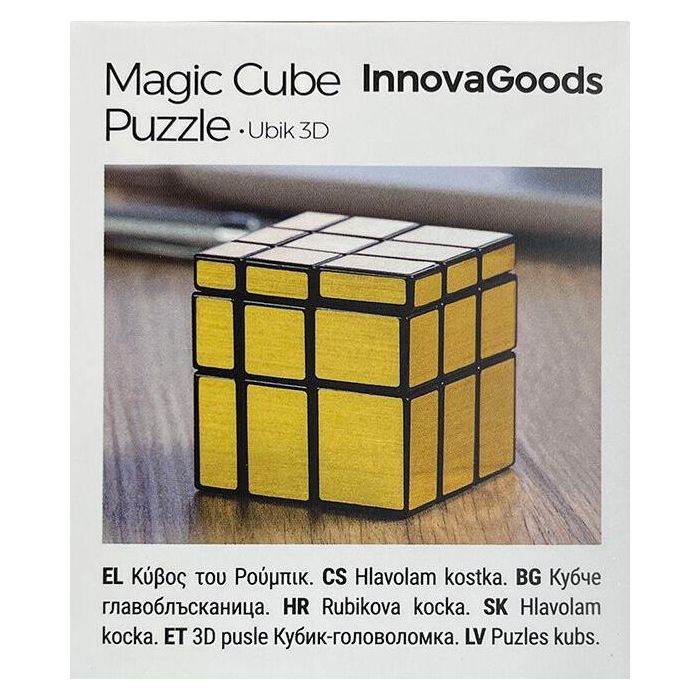 Innovagoods Cubo Mágico Rompecabezas Ubik 3D V0101037 - Juego de Habilidad para Mente 7 Innovagoods Cubo Mágico Rompecabezas Ubik 3D V0101037 - Juego de Habilidad para Mente 7