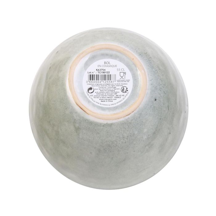 Home Deco Factory Bol Gres Arena 14,5 cm Altura 9 cm Capacidad 550 ml 1