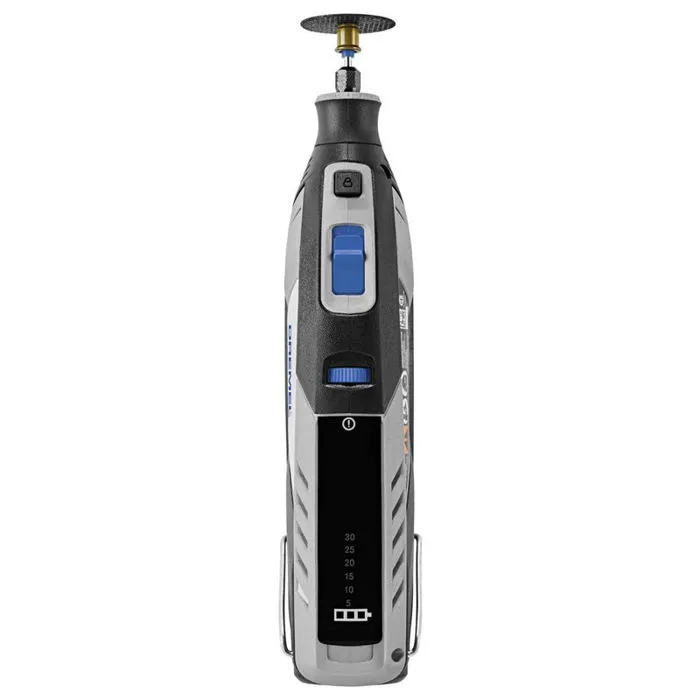 Dremel Multiherramienta inalámbrica 8250 de 12 V, 65 accesorios, 5 aditamentos, 1 batería de 2 Ah, 5000-30000 RPM AAAVM87942 3