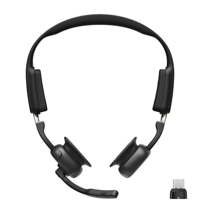 Shokz Openmeet Auriculares Bluetooth Conducción Ósea USB-C Dongle para Oficina y Llamadas Negro 0 Shokz Openmeet Auriculares Bluetooth Conducción Ósea USB-C Dongle para Oficina y Llamadas Negro 0