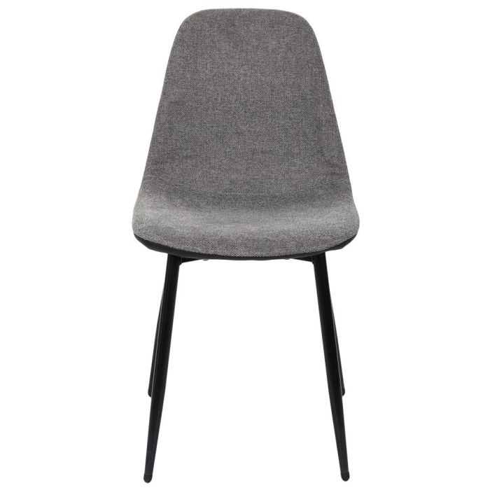 Silla Memphis Gris Y Negro Home Deco Factory 3