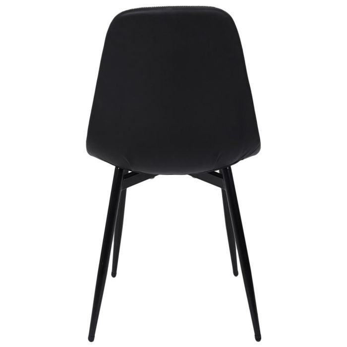 Silla Memphis Gris Y Negro Home Deco Factory 4