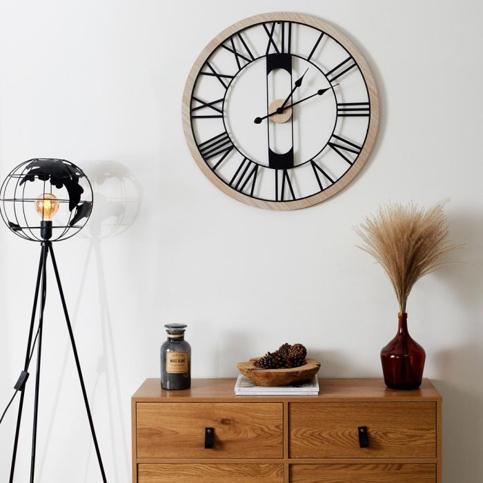 Reloj Silencioso Home Deco Factory diámetro 70 cm  3