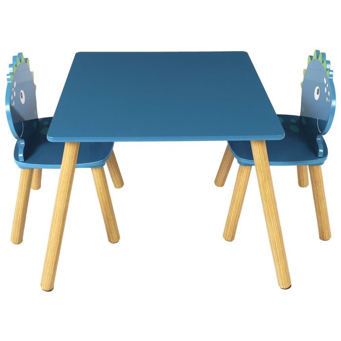 Mesa Con 2 Sillas Infantil Dinos Home Deco Kids