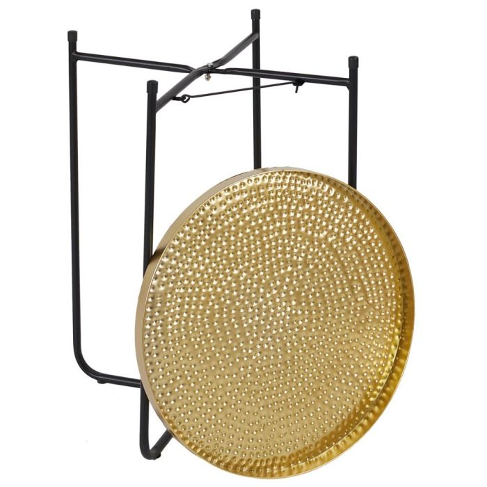 Mesa Auxiliar De Metal Home Deco Factory diámetro 35 cm  2