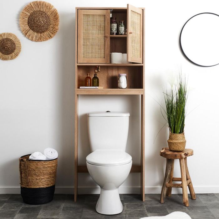 Mueble Wc Bali 60X20 Home Deco Factory altura 166 cm  1