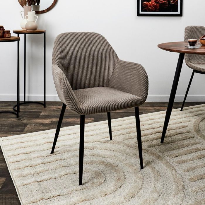 Silla Butaca Scott Taupe Home Deco Factory 1